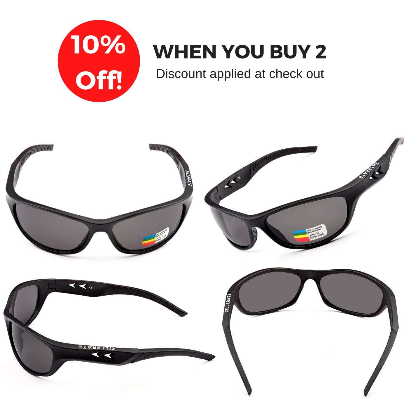 TR90 Sportsonnenbrille - Bestseller bei Amazon!