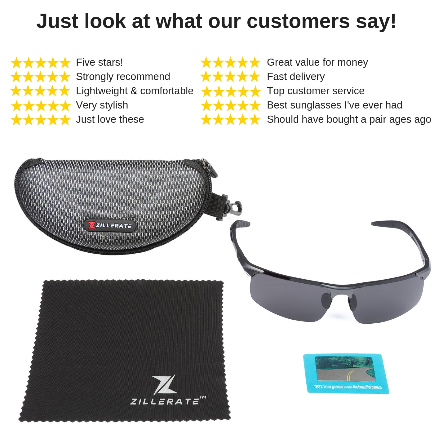 ALMG Mode-Sonnenbrille. Ein zeitloser Klassiker!